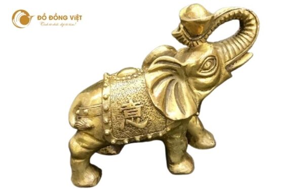 Tượng voi bằng đồng, đặt tượng voi phong thủy cầu con